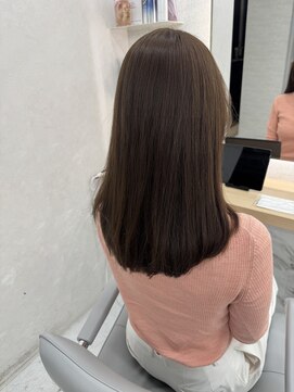 ユアーズヘア 新宿三丁目店(youres hair) オリーブベージュ