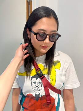 チクロヘアー(Ticro hair) @g_kt5 care straight