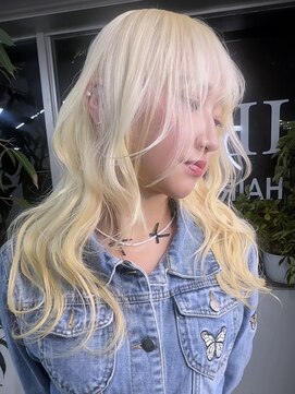 イエナ 渋谷(IENA) ホワイトブロンドカラーケアブリーチクラゲヘアー