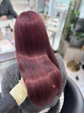 フォルテ 横浜店(FORTE) ピンクヘア/カシスピンク/髪質改善/ダブルカラー