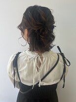 イリ(iri)&nbsp;《iri 石高》ハーフアップアレンジ