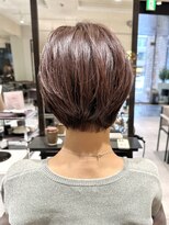 ラボー ノースプラザ店(LA'BO)&nbsp;【LA'BO三浦】30代/40代/50代/ピンクブラウン/ショートボブ