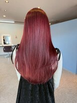 パーミルヘアーピピ(permille hair pipi) ビビットピンク×レッド