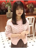 " ミディアムレイヤー "/レイヤーカット/顔周りカット