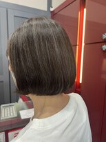 ラルーチェ ラスパ御嵩店(La Luce)&nbsp;ハイライト×大人ナチュラルボブ