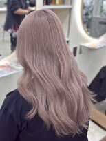 アン(Hair make un)&nbsp;ブリーチカラー/ミルクティーカラー