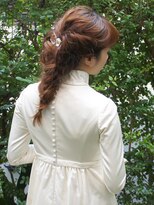 ブロック ジャポン(bloc japon) ボヘミアンな女性らしいヘアアレンジ・ロング