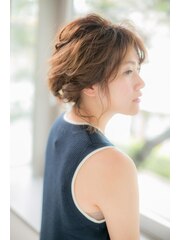 愛されヘアアレンジ♪結婚式や卒業式に☆【十条　赤羽】