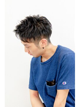 ヘアージャンティ(HAIR GENTIL) メンズ　ショート　【 ツーブロック × 1分スタイリング 】