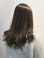 フレイムスヘアデザイン(FRAMES hair design)&nbsp;明るくて柔らかい印象のミルクティーベージュ