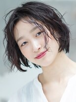 レディエント 甲子園口店(radiant) ツヤのあるレイヤーボブ