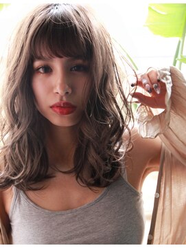 チョビー 銀座(chobii) グレージュ/デジタルパーマ/ブランジュ/透明感/小顔/高柳