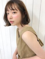 ヘアーアンドメイク アズール 志木店(Hair&Make Azur) 【Azur 志木店】 耳かけ☆ナチュラルボブ