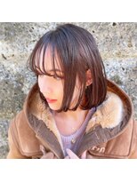 ラナ 渋谷(Lana)&nbsp;【Chill】大人かわいい季節のピンクベージュクールショートボブ