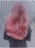 《☆ピンク☆》濃いピンクからパステルピンクのグラデーション
