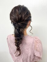 オアシス ガーデン 大和店(Oasis GaRDEN)&nbsp;編みおろしパーティヘアセット