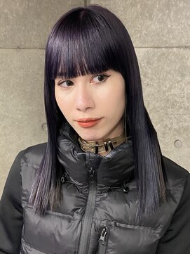 ビートス(BEAT S) 【BEAT S】パープルカラー♪ケアブリーチ/酸性ストレート