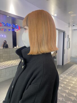 ゲーム 原宿店(GAME) ベージュ/ダブルカラー/ケアブリーチ/髪質改善/原宿