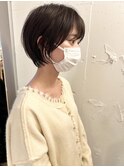 *滝田*小顔になれる丸みショートボブ20代30代40代大人かわいい