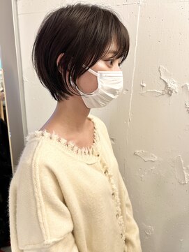 ラミエ バイ メルト 吉祥寺(lamie by melt) *滝田*小顔になれる丸みショートボブ20代30代40代大人かわいい