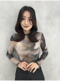 おしゃれミディアムヘア