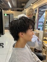 アイズ 海老名(AIZU)&nbsp;ツイストスパイラルパーマ　スパイラルパーマ　メンズパーマ