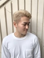メンズサロンロス(LOSS) ホワイトミルクティーベージュ