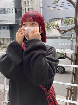 メーヴェ(Mowen) [ 赤髪ボブ ]