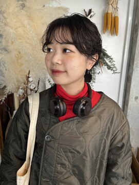 シック(sick) ショートパーマ【福岡/ショート・ボブ×パーマ】