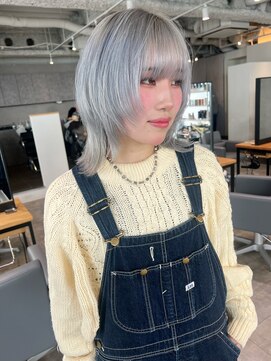 カフ(CAF) CAF松本/ウルフレイヤー/大阪美容室/心斎橋美容室/イメチェン