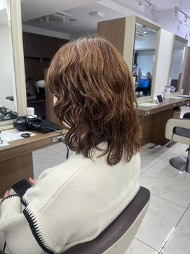 アッシュ 下北沢店(Ash) ウルフレイヤーパーマ