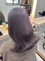 アリープパロット(ALEAP parrot)&nbsp;ラベンダーパープル/くびれセミロング【ALEAP parrot/多賀】