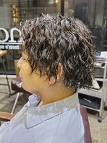 アノ(Ano.)&nbsp;ツイストパーマ マッシュウルフ  ツーブロック