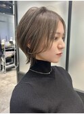 小顔効果抜群☆ボブウルフ　ネオウルフウルフカット