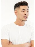 束感ツーブロックサイドパートショート　ビジネス