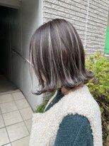 キーロ センター南(kiiro)&nbsp;ハイライト×外はねボブ