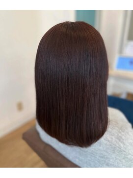 ヘアアトリエ ナイン(hair atelier nine) メルティーカラー/似合わせカット/ウェーブミディアム/福島市