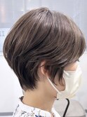 丸みショートボブ