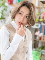 カバーヘア ブリス 北浦和(COVER HAIR bliss) かきあげくびれカールワンレンボブパーマc6北浦和20代30代40代!