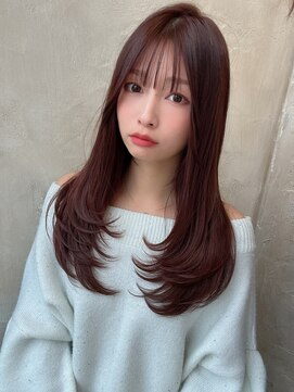 アフロート ルヴア(AFLOAT RUVUA) 20代30代大人かわいいロングヘア★レイヤーカット