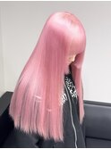 12816髪質改善ストレートラベンダーミルクティーホワイトピンク