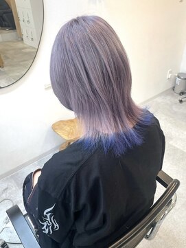 ドットハリス(.Hallis) ウルフカット/エンドカラー/髪質改善