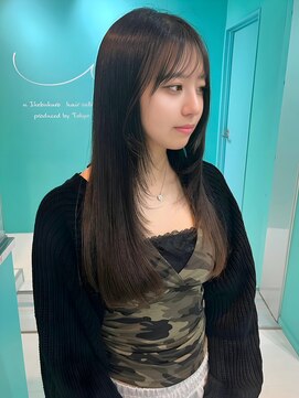 ユー イケブクロ(u Ikebukuro) レイヤースタイル/フェイスレイヤー/暗髪/韓国風レイヤー