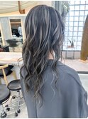 メルティカラー似合わせカットウェーブミディアムレイヤーカット