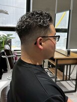 メッツ 原宿(METS)&nbsp;MEN'S/極道パーマ×メッシュ×フェード/男髪/短髪