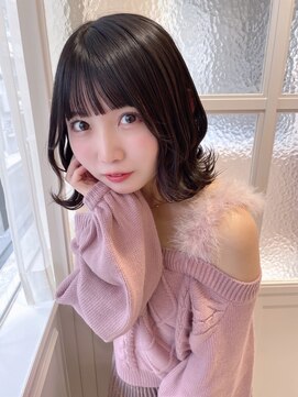 ランド 原宿表参道(LAND) ふんわりカール/ショコラアッシュ/髪質改善/ヘルシースタイル