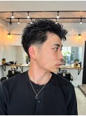 テーパーフェード スパイキーショート