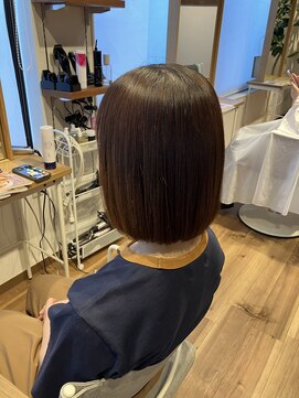 ブルーム(bluem) 【bluem】アイロンなしでまとまる内巻きボブ