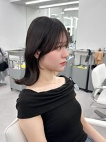 アマトウキョウ アユンチェ(AMA TOKYO×AYUNCHE)&nbsp;前髪顔まわり韓国ヘアレイヤーカットサイドバンク2wayバンク韓国