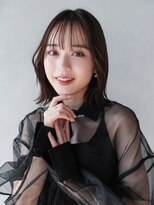 アイティーバイアルバム 八王子店(IT by ALBUM)&nbsp;おくれ毛ボブミディアムショート韓国ヘア_F20570